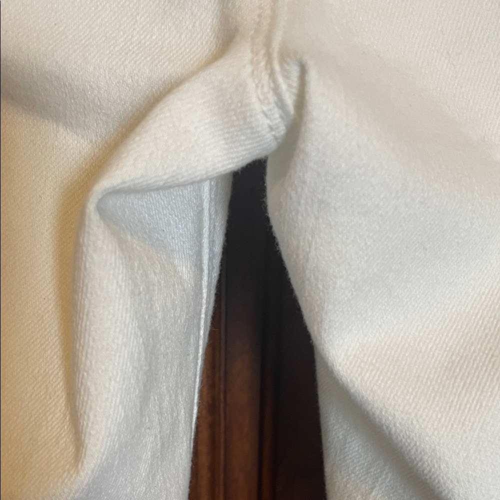 Curve Appeal White Denim Jeans Size 8 - Picture 6 of 9